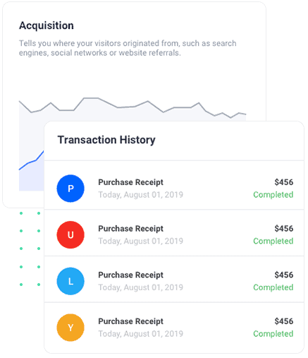 Acquisition transaction diagram